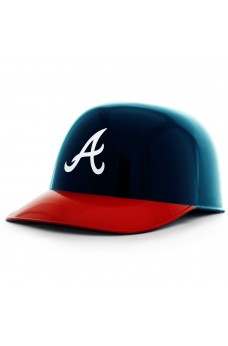 Atlanta Braves Ice Cream Baseball Helmet