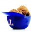 Texas Rangers Mini Baseball Helmet for Ice Cream and Snacks